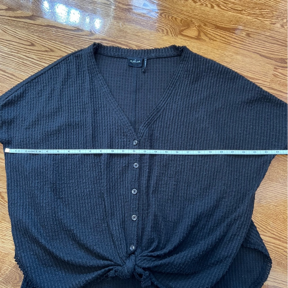 UO Out from Under Longsleeve Waffleknit Top - Picture 13 of 13